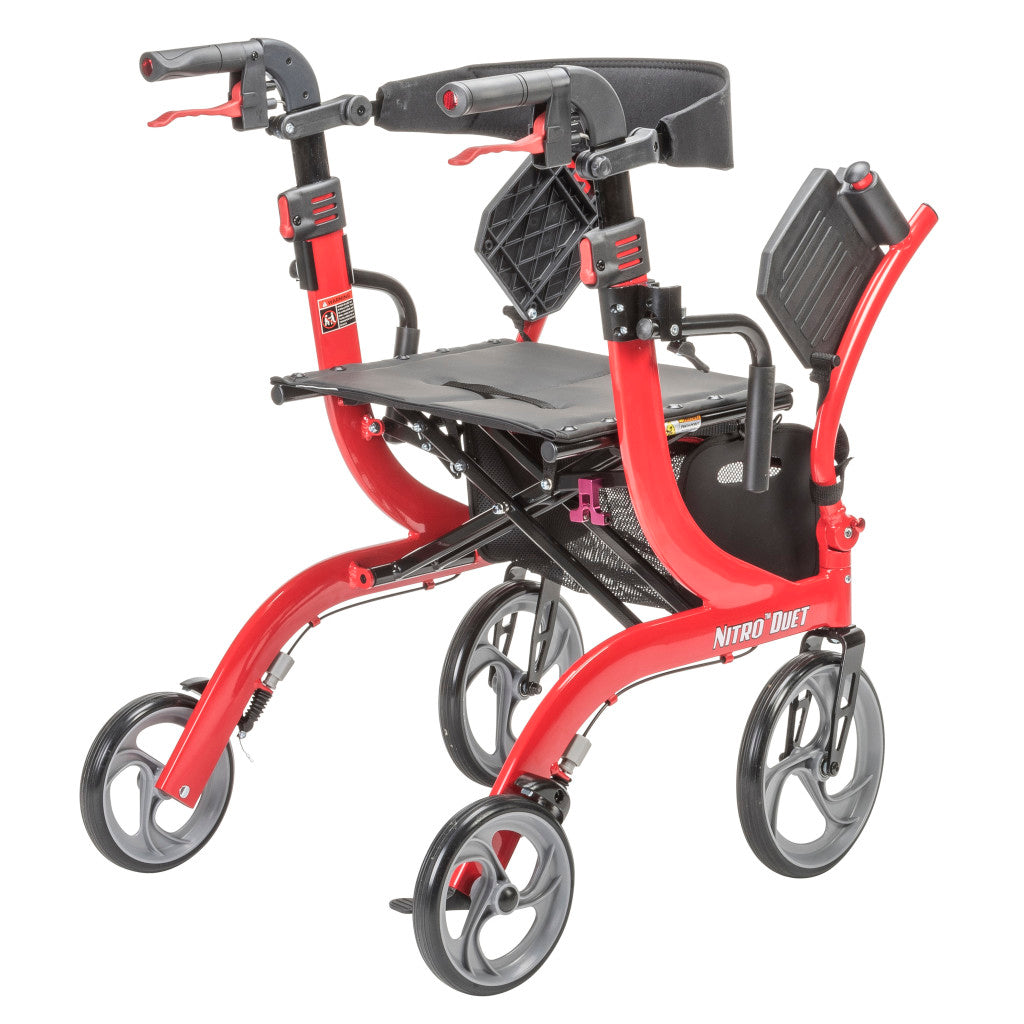 Drive Nitro Duet Rollator and Transport Chair