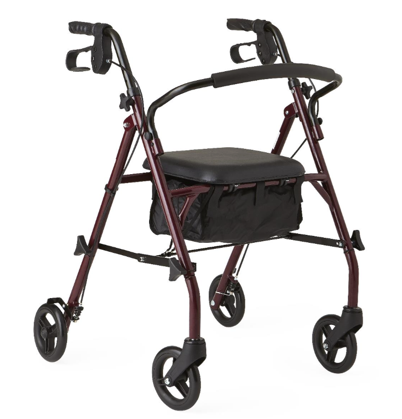 Medline Basic Steel Rollator