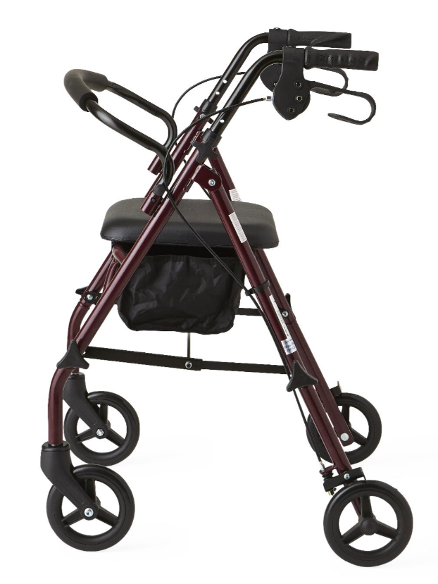 Medline Basic Steel Rollator