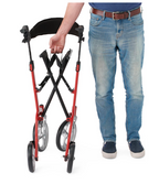 Medline European Style Aluminum Rollator