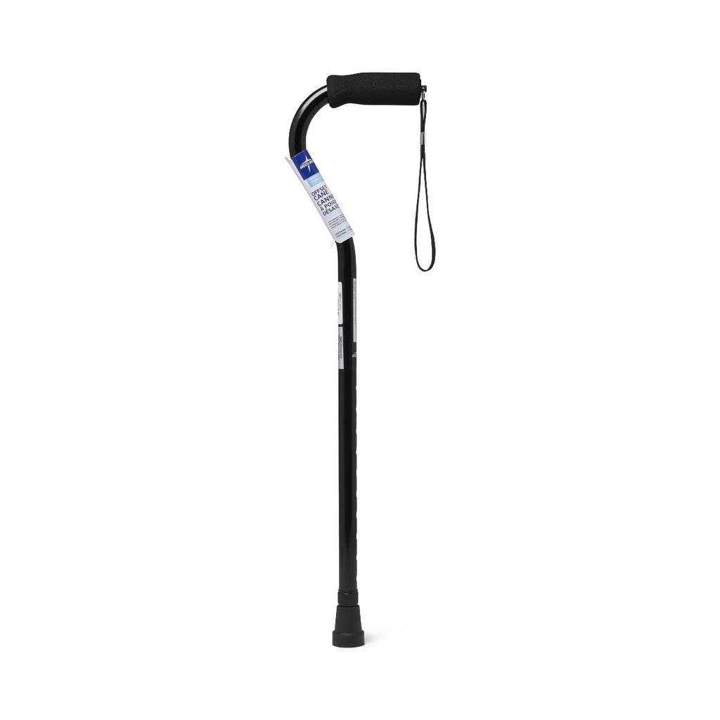 Medline Fashion Offset Handle Cane With Foam Grip