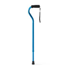 Medline Fashion Offset Handle Cane With Foam Grip