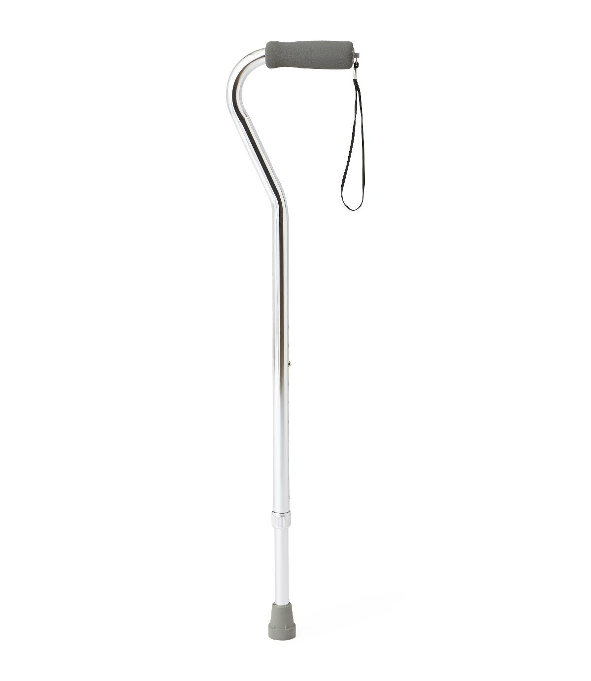 Medline Fashion Offset Handle Cane With Foam Grip